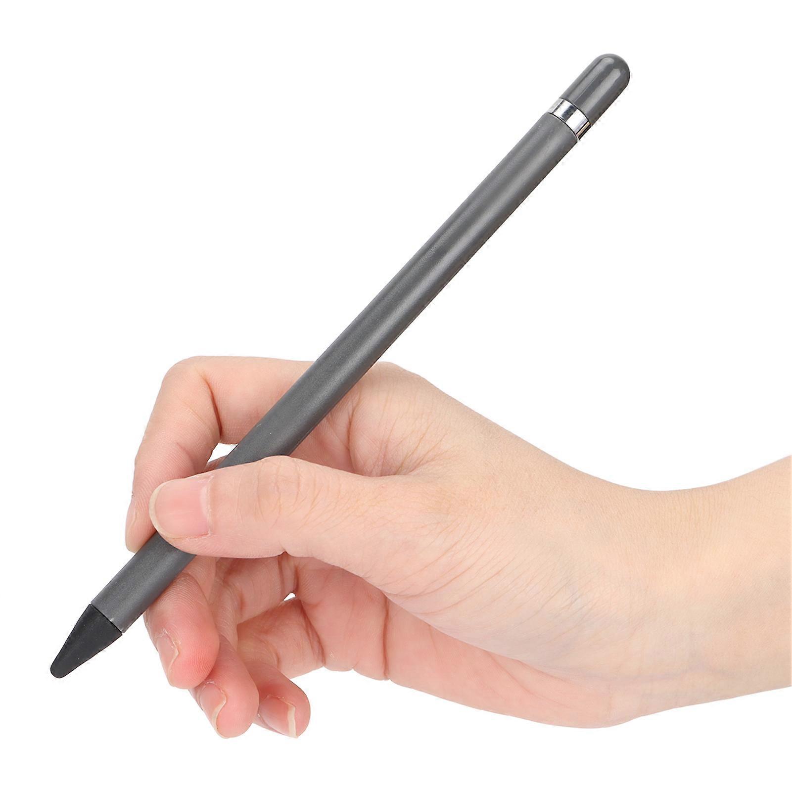 Stylus Pens Write Smoothly Quiet Fiber Tip Accurate Anti Scratch Colorful Stylus Touch Screen Pen for Phone TabletsGray 