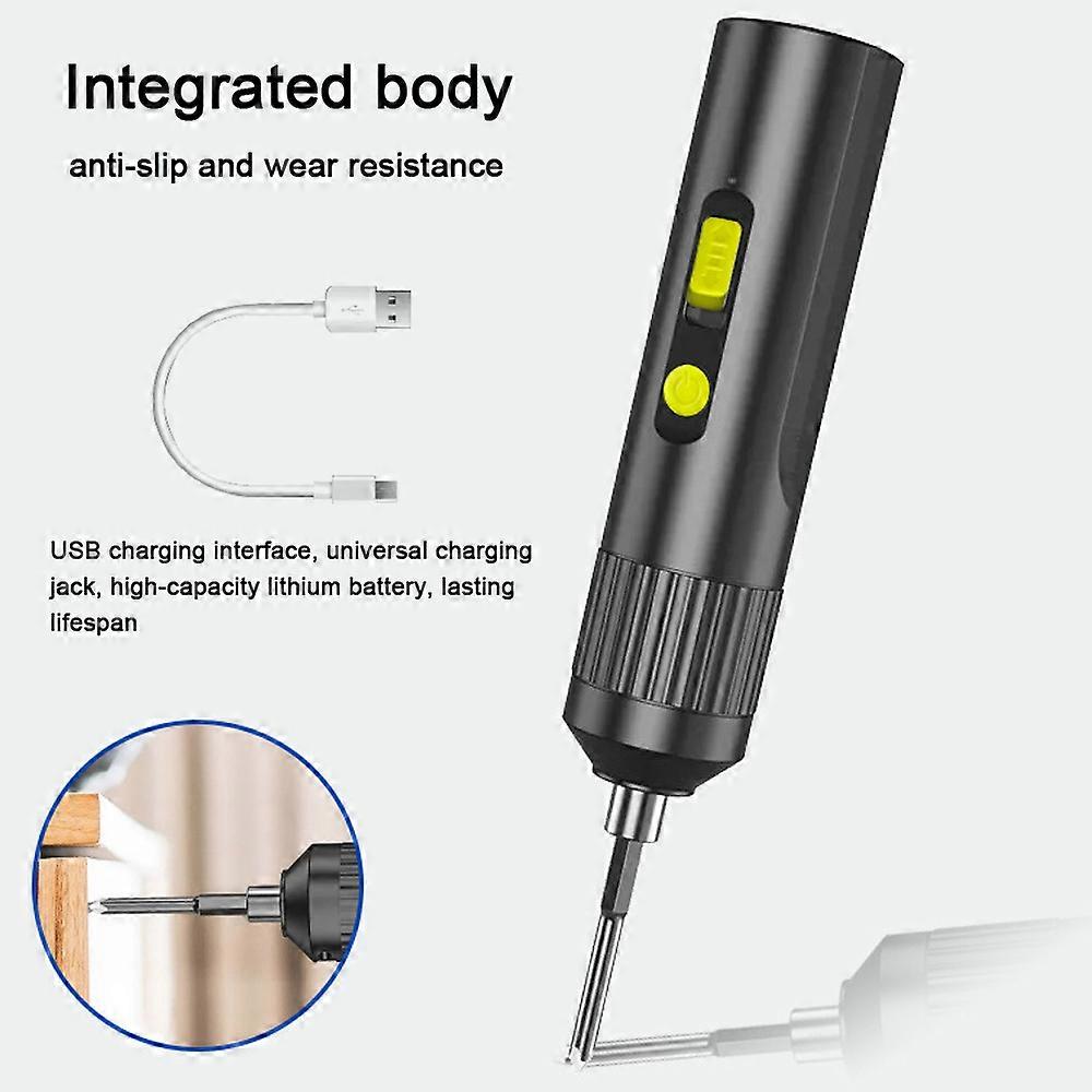 High Precise Electric Screwdriver Set Multifunctional Screw Driver USB Charging Electronic Repairing Tool Set for Mobilephones Computers Home