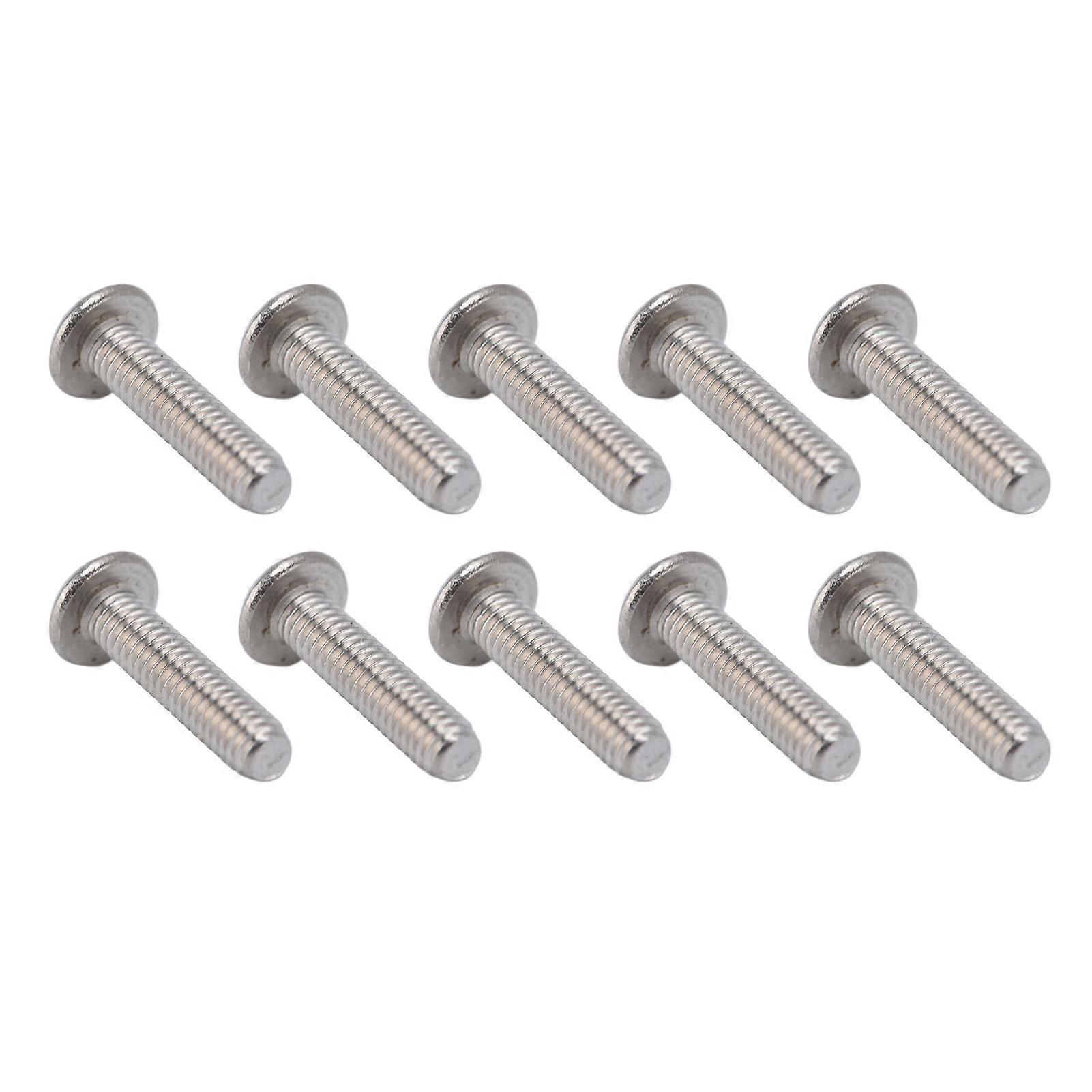 100Pcs Button Head Socket Caps Screws M4 Galvanized Steel for Accuracy Machinery Industries2802-0004-0016 