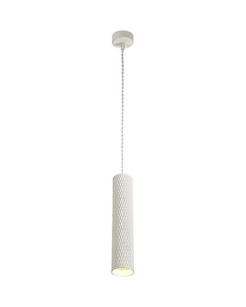 Megan 1 Light 30cm Pendant Light Gu10, Sand White