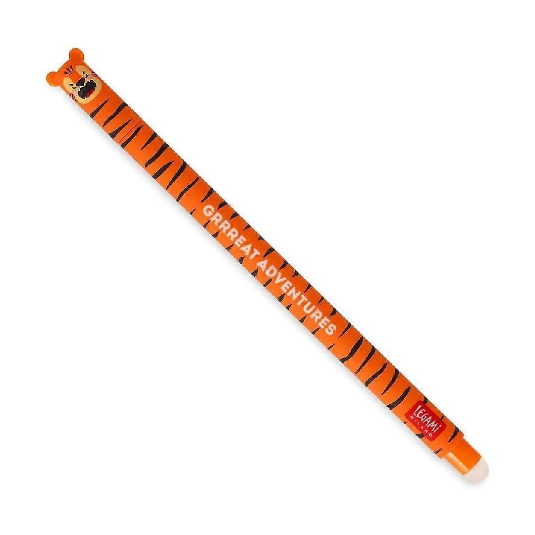 Legami Erasable Ballpoint Gel Pen Tiger Design