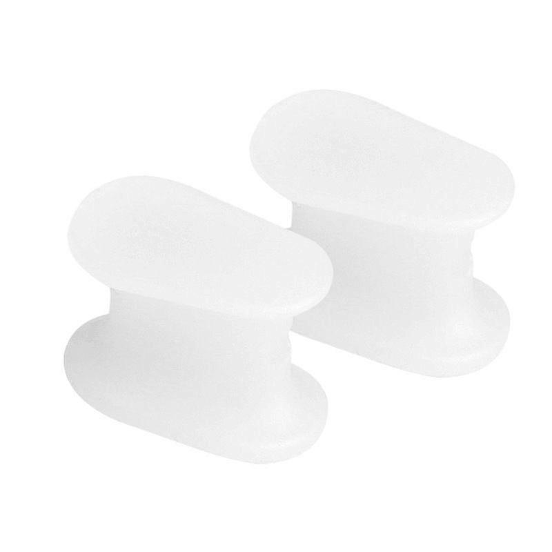 10Pcs Silicone Hallux Valgus Corrector Toe Separator for Pain Relief and Foot Care