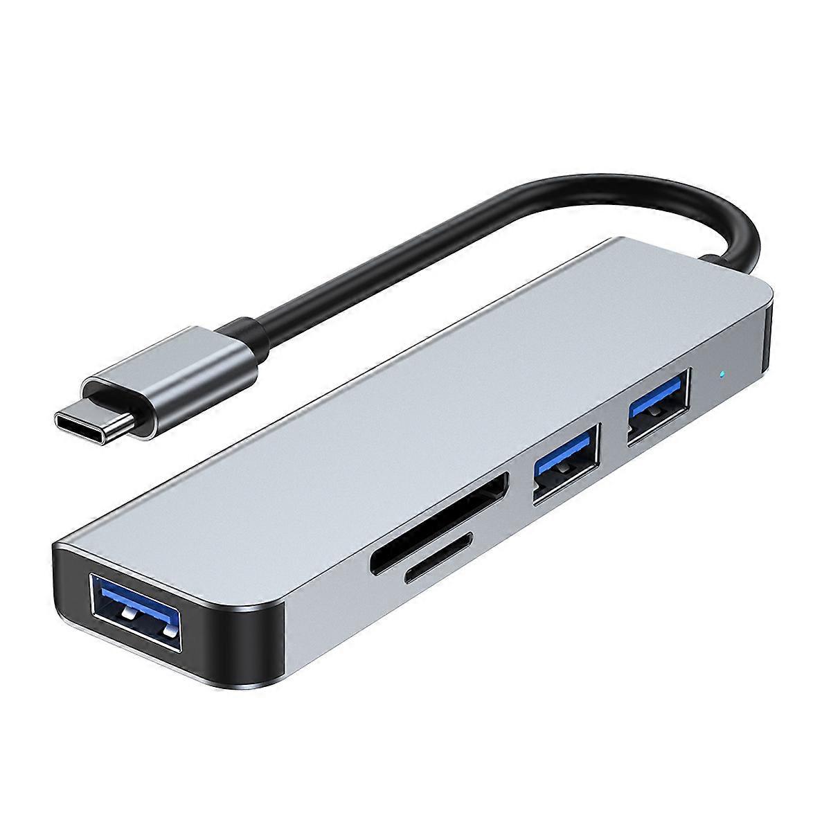 USB-c five-in-one usb3.0 hub for Huawei macbook notebook expansion Integrated Design