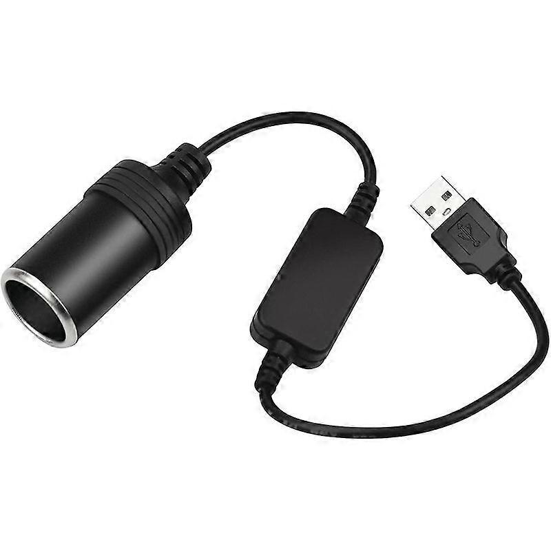 Driving Recorder Converter Car Recorder Mobile Power Cable Socket (black) (1pcs)