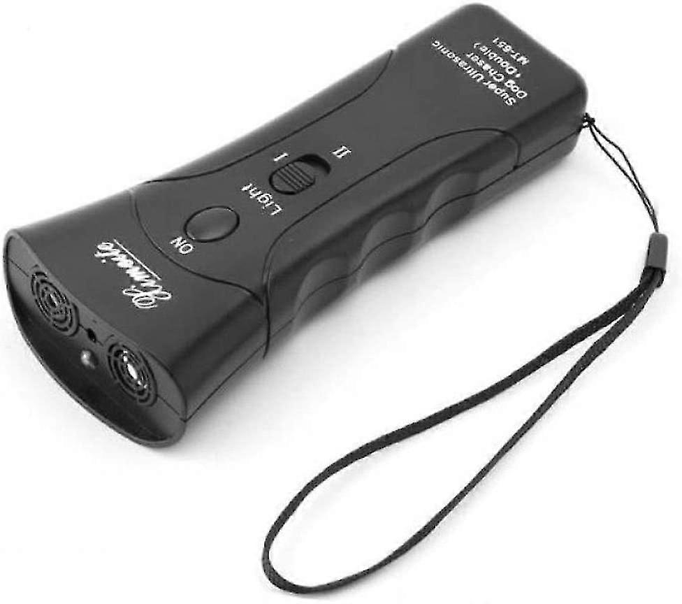 LED Ultrasonic Dog Aggressive Attack Repeller Trainer Effective Barking Stopping Device