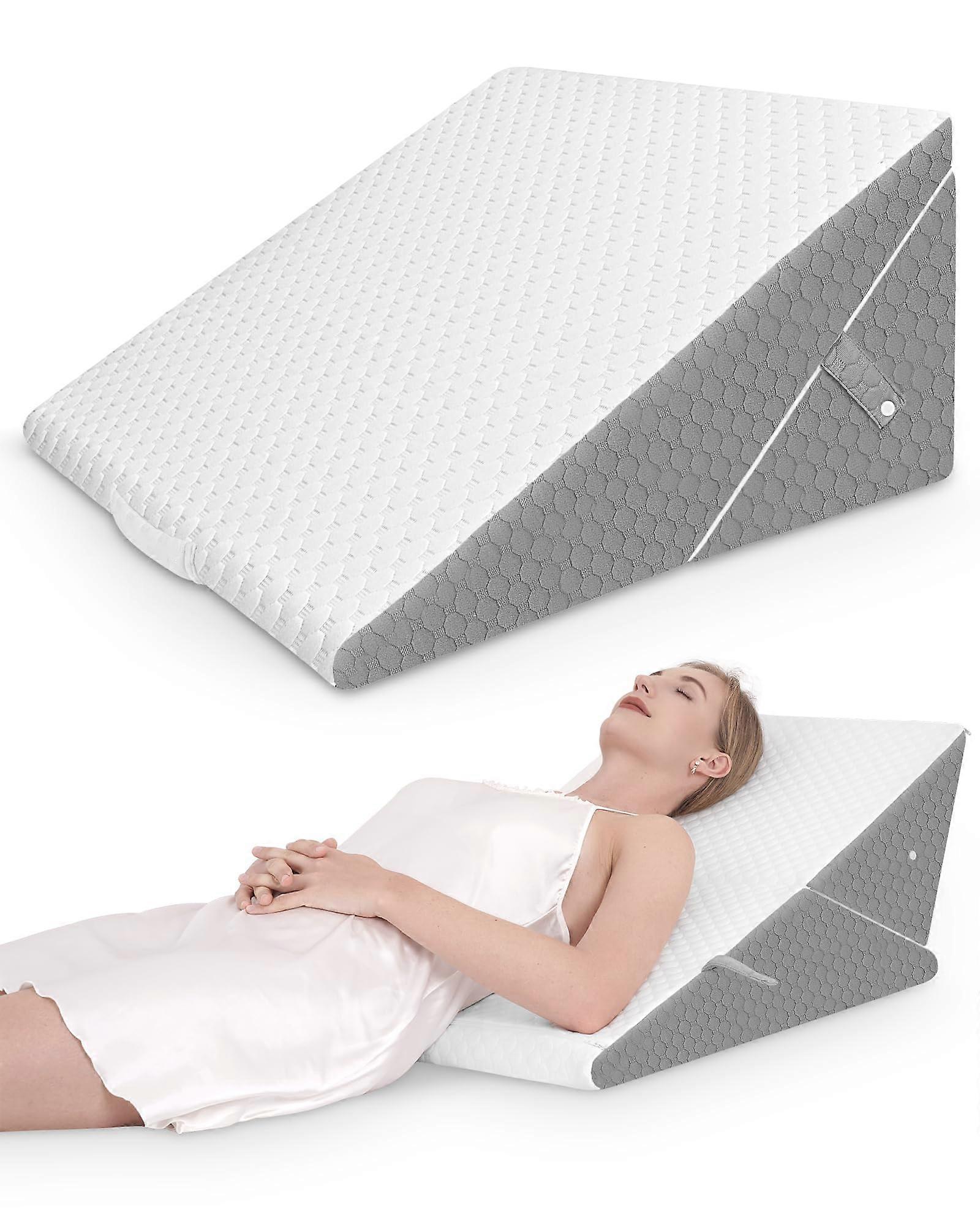 Wedge Pillow for Sleeping 7in1 Foldable Bed Wedge Pillow for After Surgery 9 12 Inch