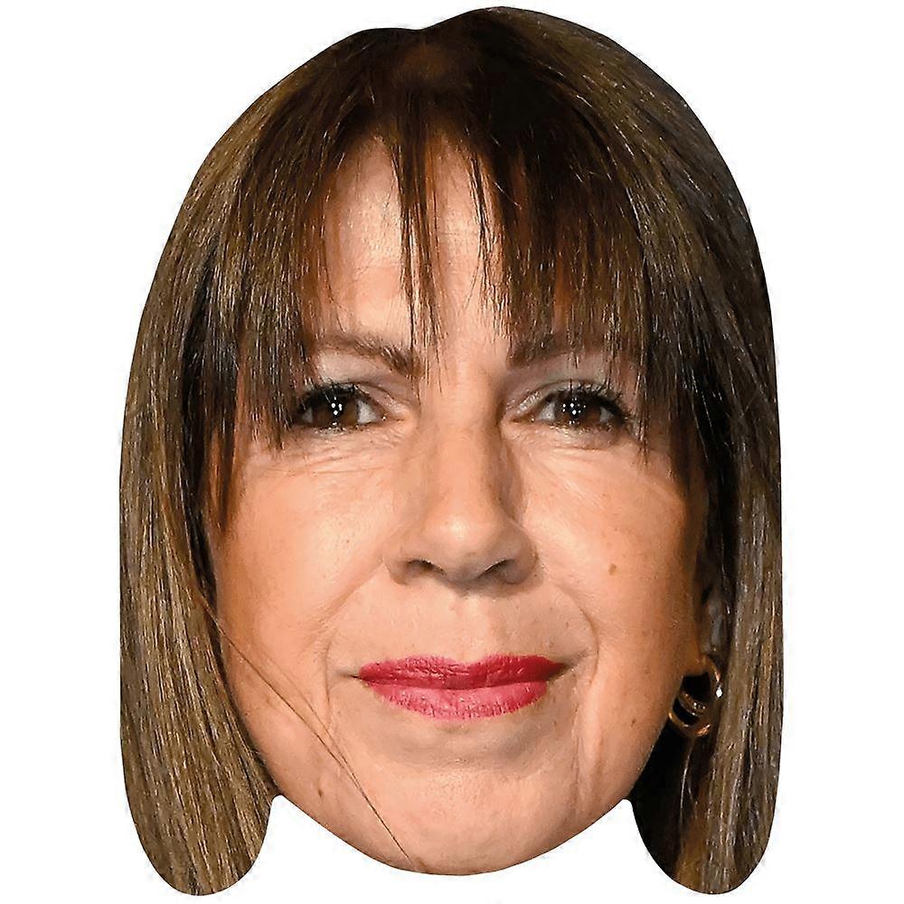 Isa Hoes (Smile) Celebrity Mask, Flat Card Face