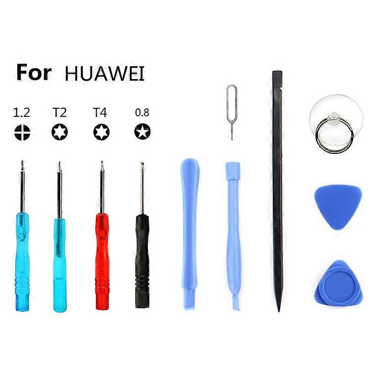 JF-8113 11-in-1 Phone Disassemble Pry Tools Repair Tool Kit Compatible For Huawei Devices