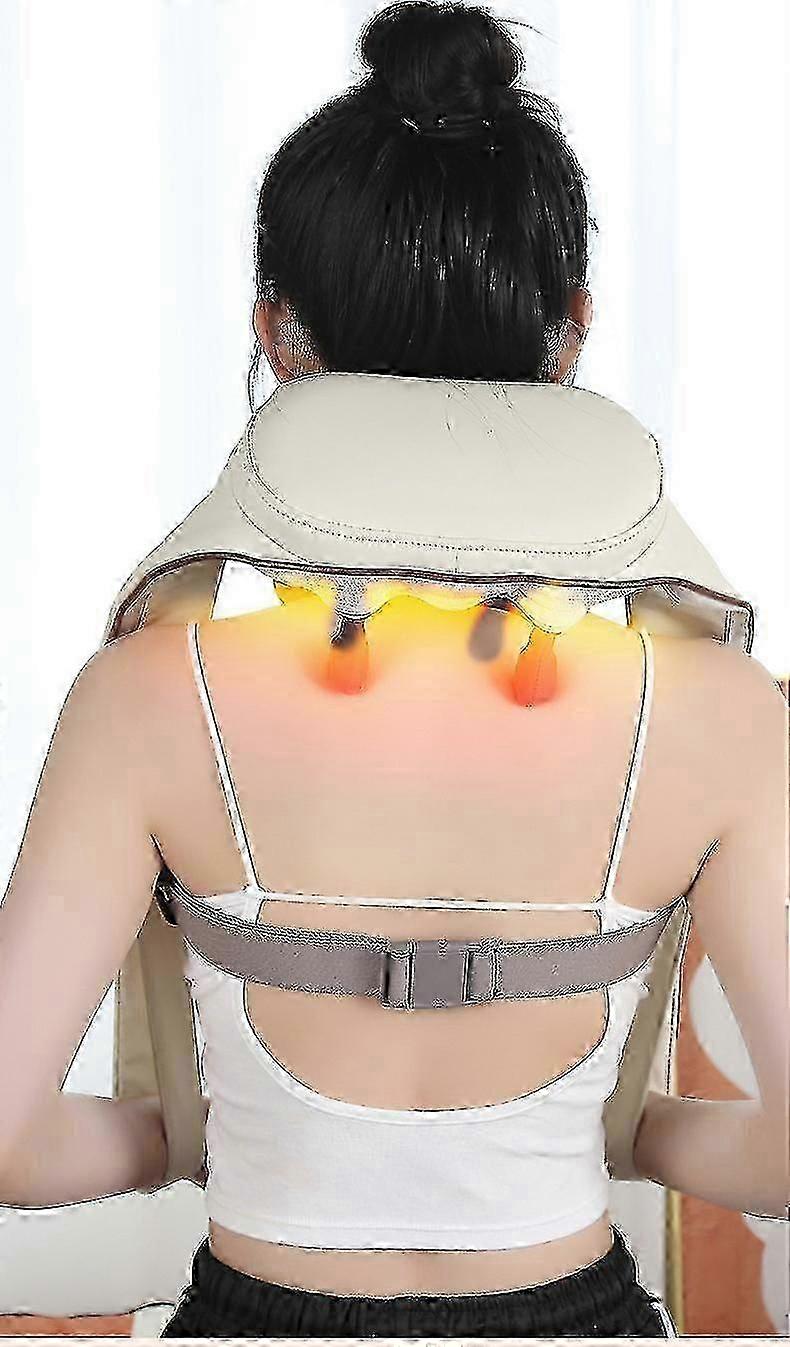 Massager Shoulder and neck kneading Cervical spine massager neck and shoulders multi-function hot compress massage cape