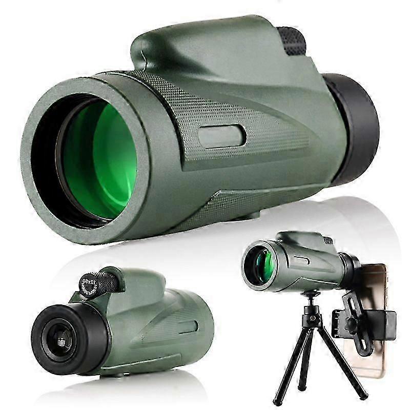 12x50 Single Tube Telescope with High Magnification & Low Light Vision for Outdoor, Concert, Portable Viewing_MM2