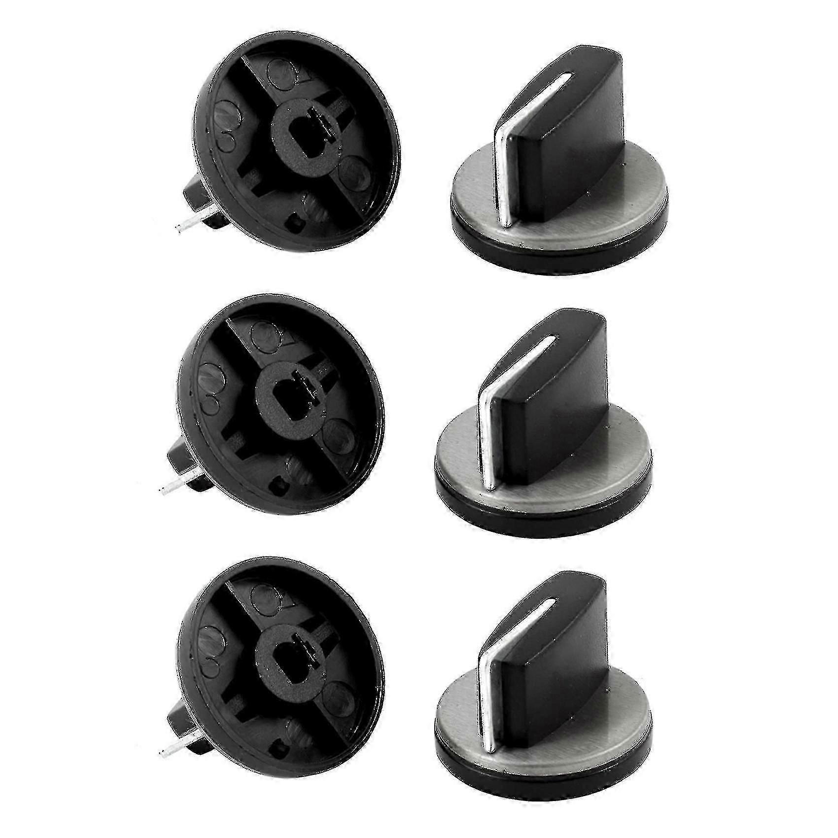 6x Inbyggd Gasspis Spis Knopp Knopp Tändlock Tändningslås Lucky