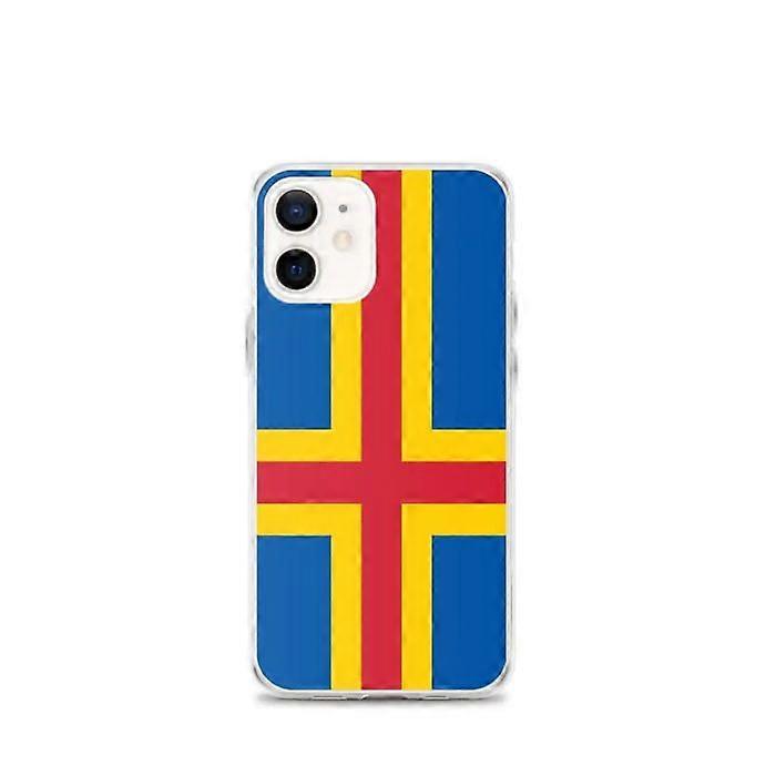 Åland Flag Phone Case - iPhone 12 mini