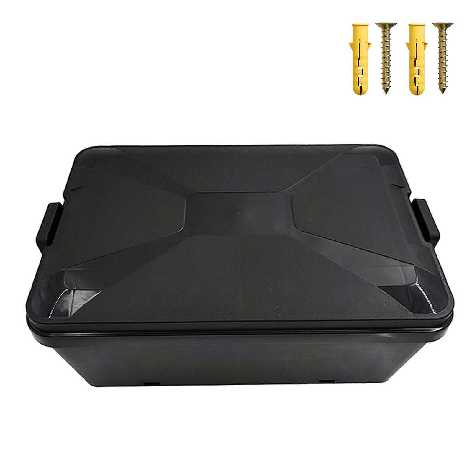 Outdoor Power Connection Box High Strength Junction Box Waterproof for Camping and Temporary Event Multicolor