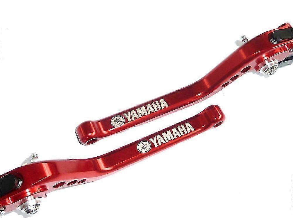 YAMAHA MT-09 2014-2020 LONG RED BRAKE & CLUTCH LEVERS SET RACE TRACK ROAD