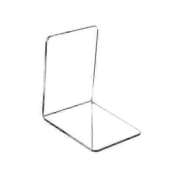 الاكريليك Bookend Bookshelf ديكور ديكور واضح الكتب ل