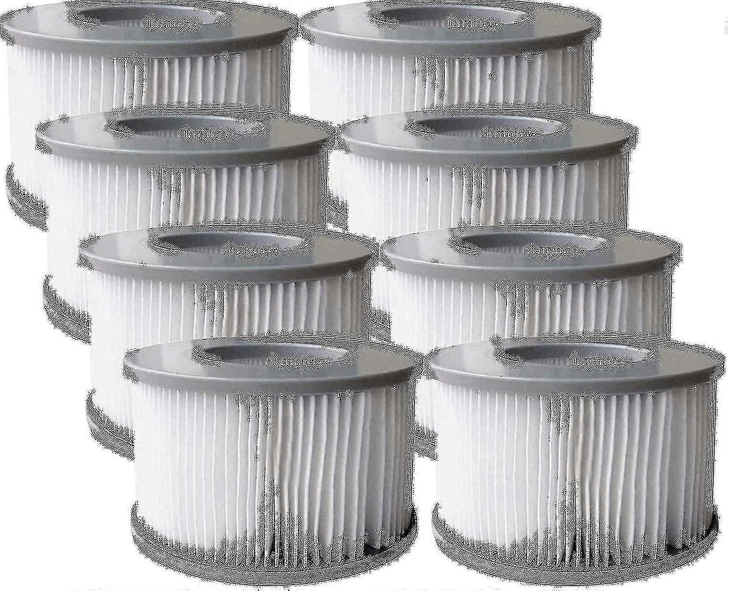 Pack Of 8 Replacement Filter Cartridges For Mspa Inflatable Pool, Ruikalucky Jacuzzi