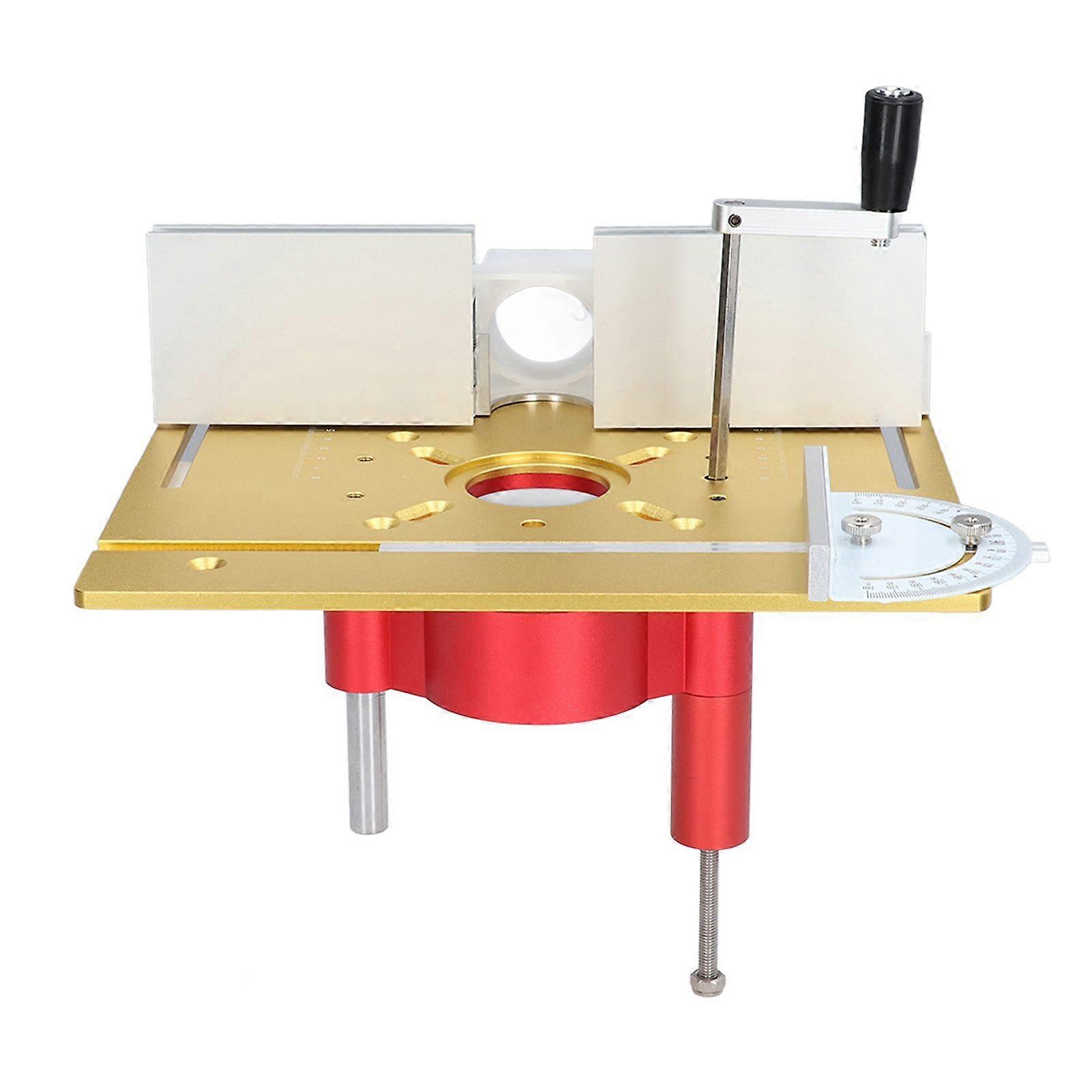 2025 Latest Model  Router Lift System Electric Router Table Insert Plate