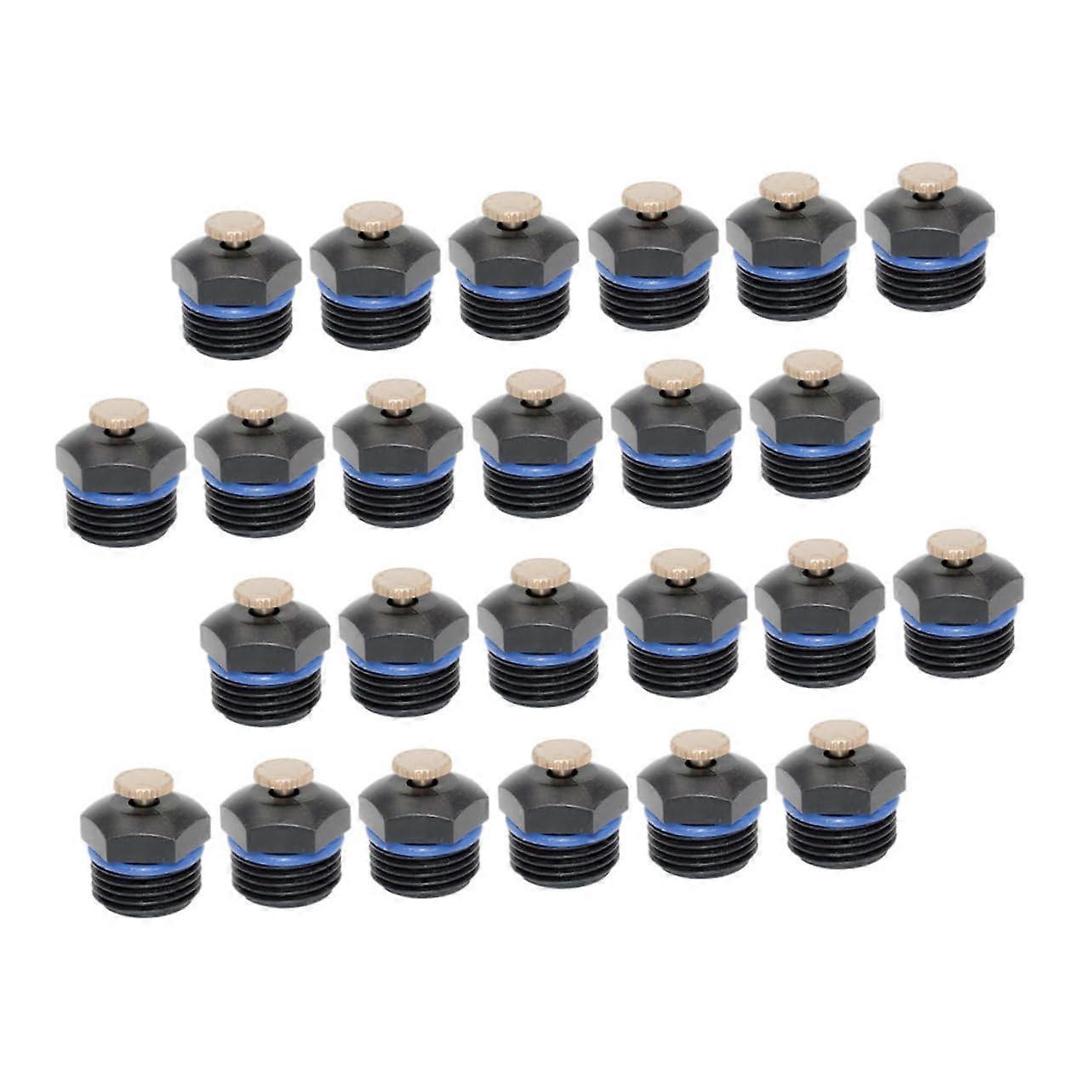 Set of 24 Adjustable Irrigation Nozzles for Lawn, Replaceable Micro Sprinklers for Efficient Garden Watering, Ideal for Plants and Lawns Ref: 5815