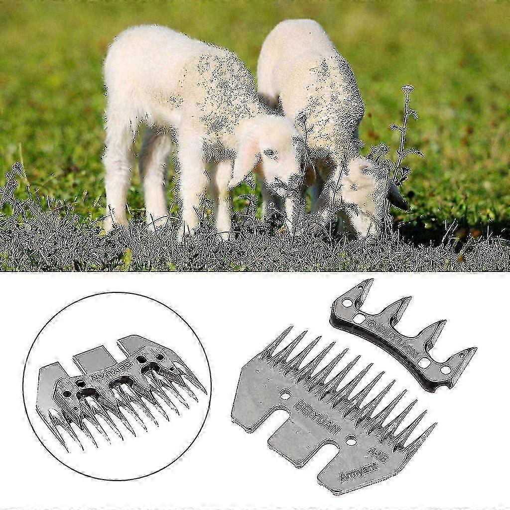 13 Tooth Sheep Blade Goats Shears Clipper Cutter Convex Comb Scissor Spare Parts-YuJia