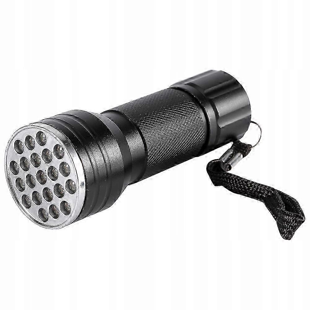 Uv 21 Led Flashlight For Searching For Amber