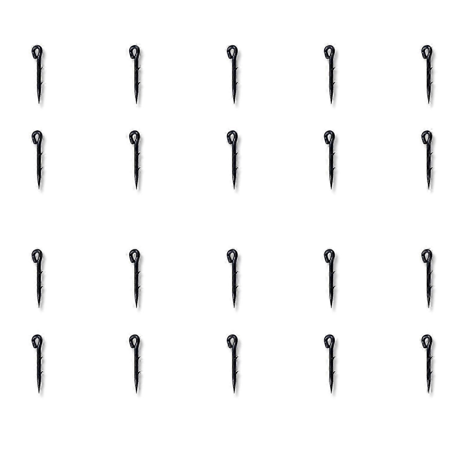 20Pcs Angelhaken Metallköder Spikes für Köder Metallköder Spikes Karpfen Angelhaken Köder Stiche Boilies Pin Spikes