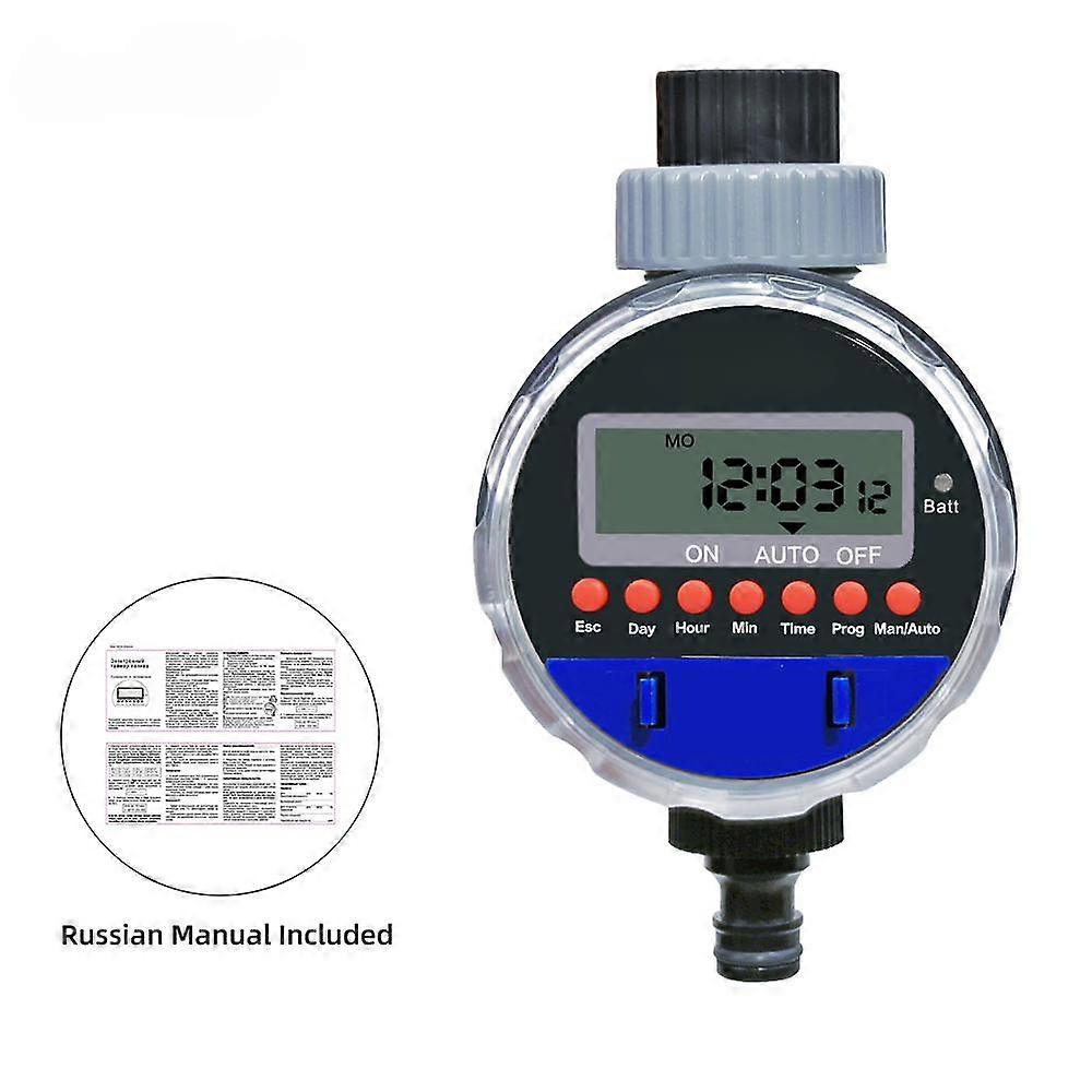 Automatic LCD Display Watering Timer Electronic Home Garden Ball Valve Water Timer for Garden Irrigation Controller Home Garden