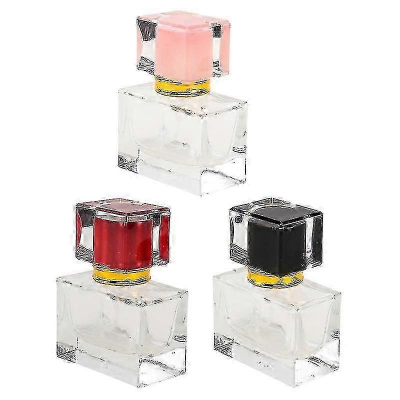 7.8X6cm Assorted Color Travel Bottles & Containers 3pcs 30ml Refillable Perfume Bottle Spray Perfume