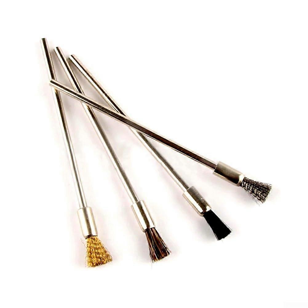 Professional 100mm Rotary Tool Brush Solution for Rust Cleaning Black