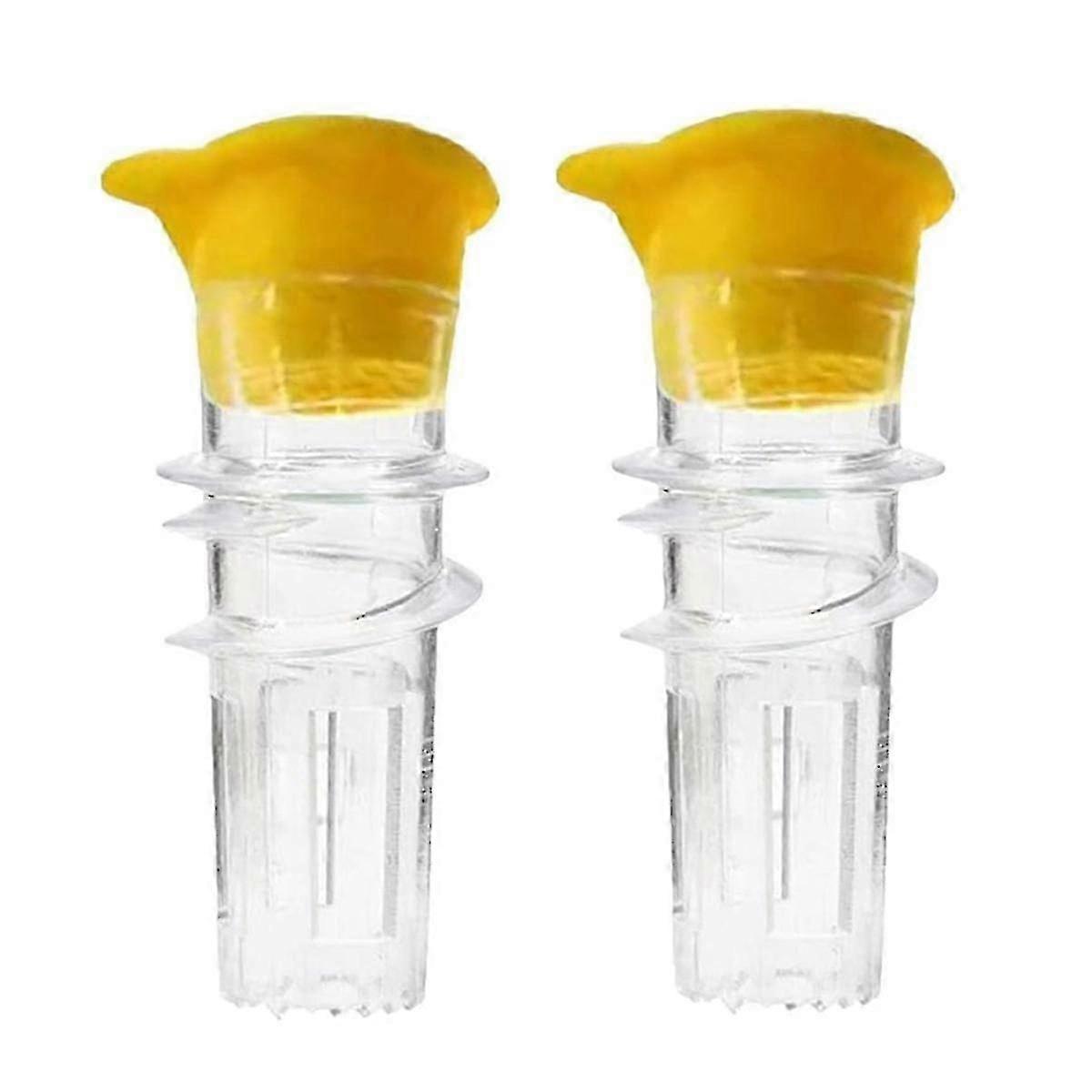 Lemon Mini Squeezer, Screw Top Manual Plastic Juicer - Coc-Yellow