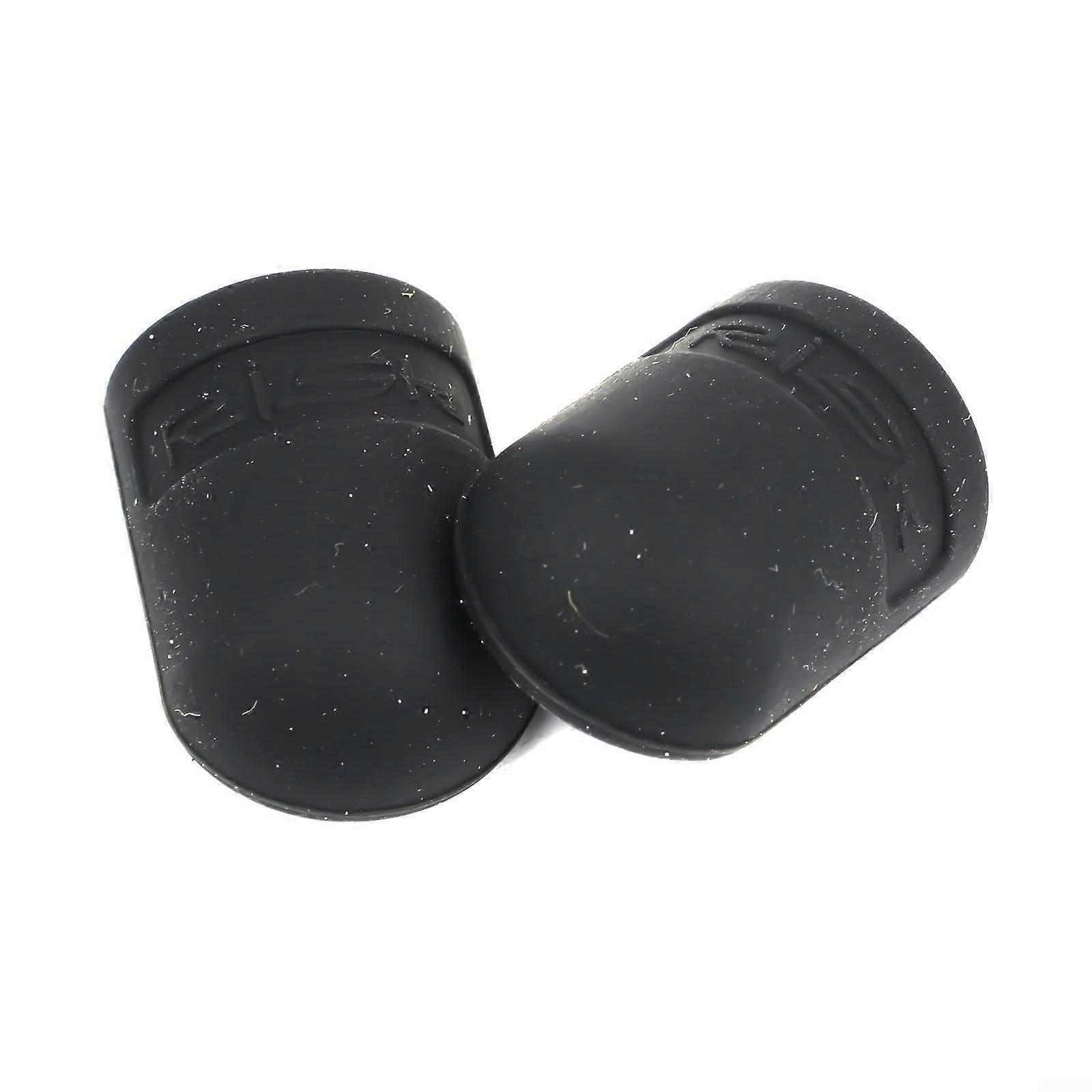 Bicycle handlebar cover with nonslip silicone sleeves for better control on rides (black)