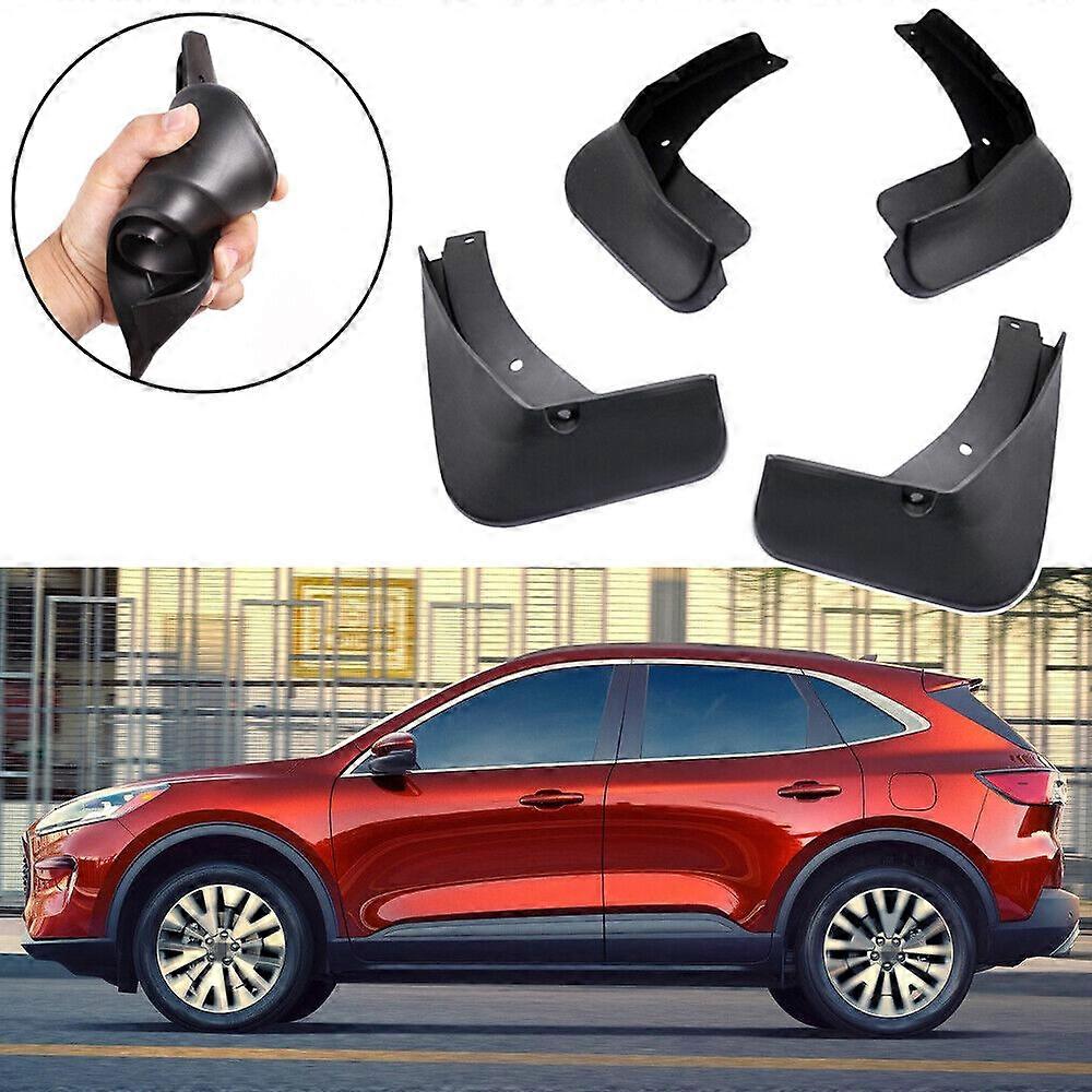 Compatible 4Pcs Car Mud Flaps Splash Guards Fender Mudguard for Ford KUGA 2020-2024