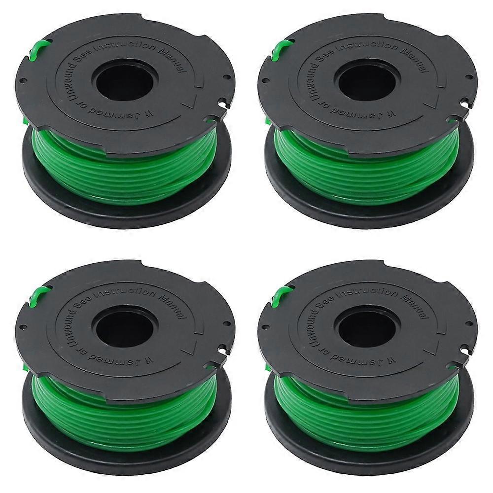 L0a 4Pcs Spool for Black & Decker GH3000 GH3000R LST540 LST540B J5y Lawn Mower Part, SF-080-BKP