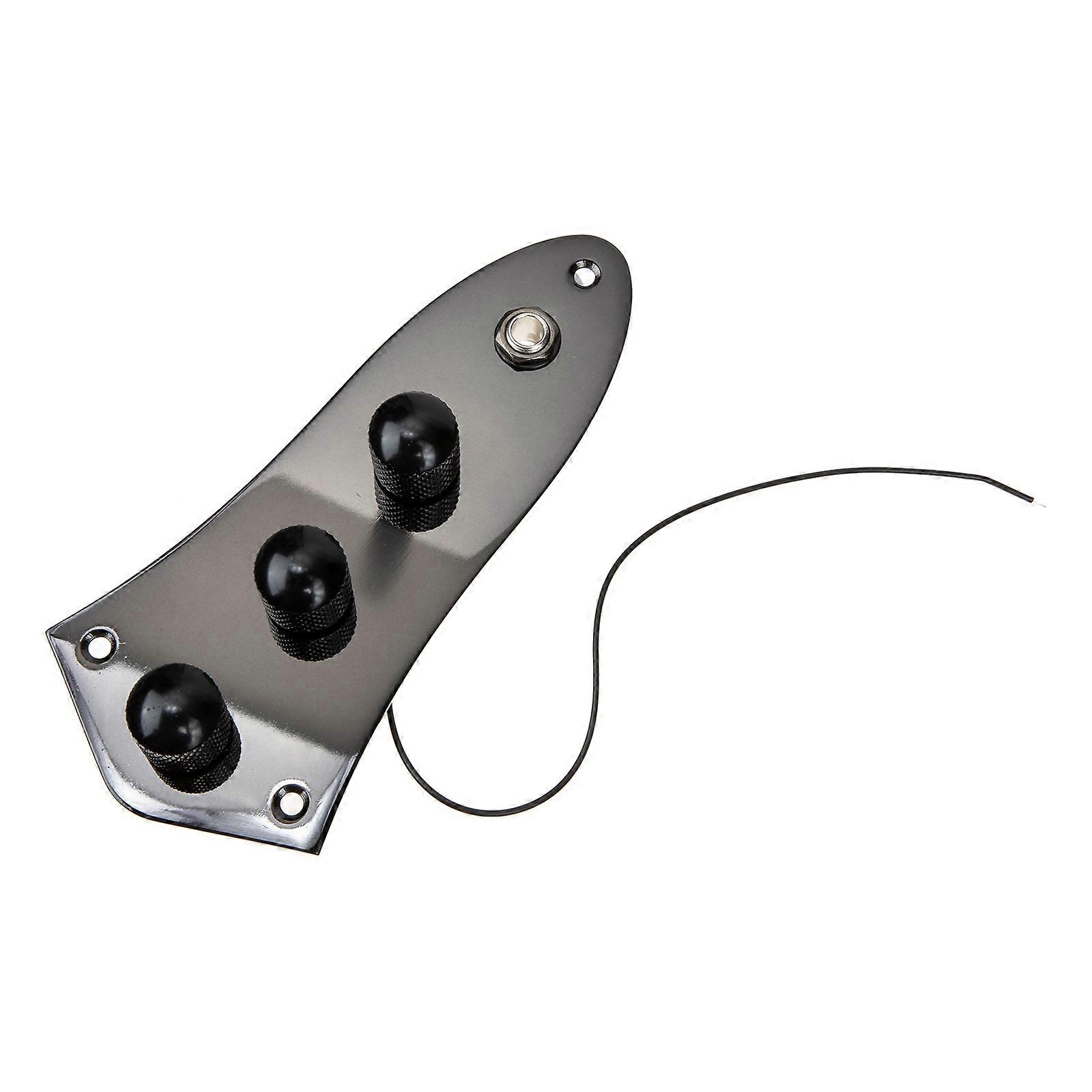 Electric Guitar Control Plate with Volume and Tone Knobs for Durable, Easy Installation and Enhanced Performance