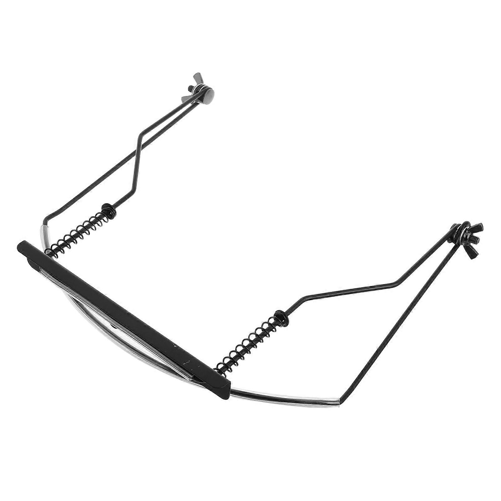 Harp Neck Sleek Design Harmonica Brace For Performances Black Color Stable 1Pack