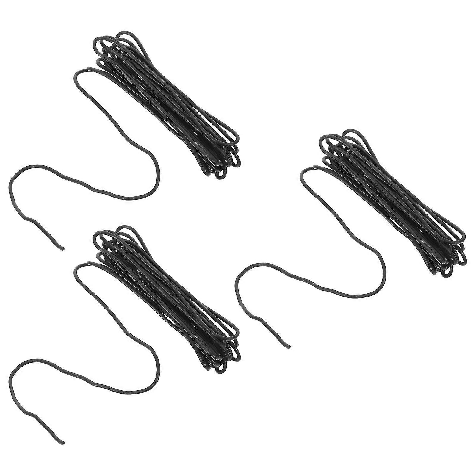 Iron Wire Rope For Diy Craft Doll Making Needle Felting Crafts Flexible And Sturdy Design 3 Rolls
