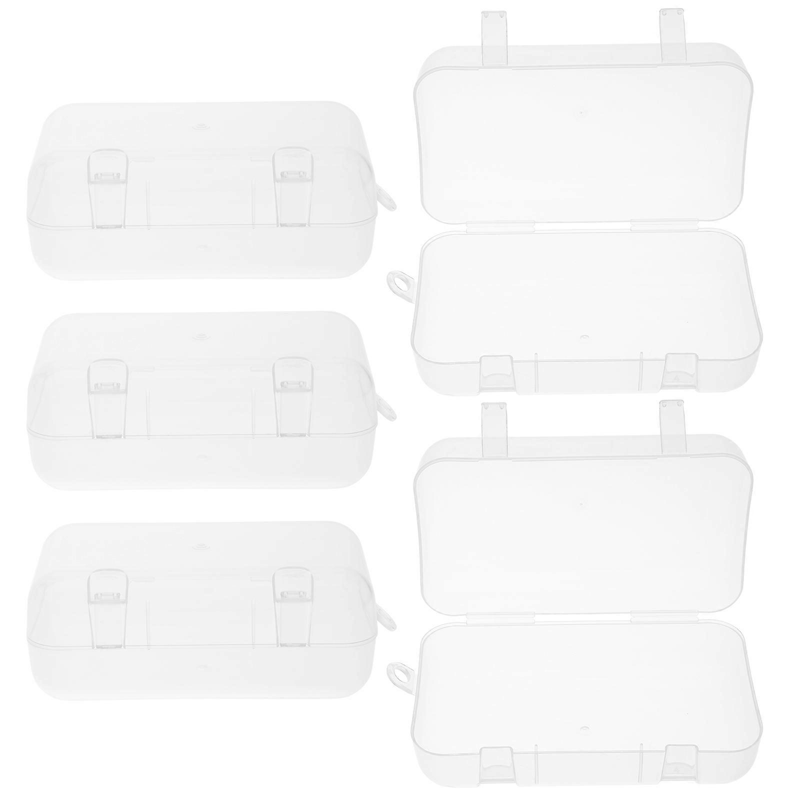 Molar Rod Case Tooth Container Outdoor Use Adults 5Pcs PP Storage