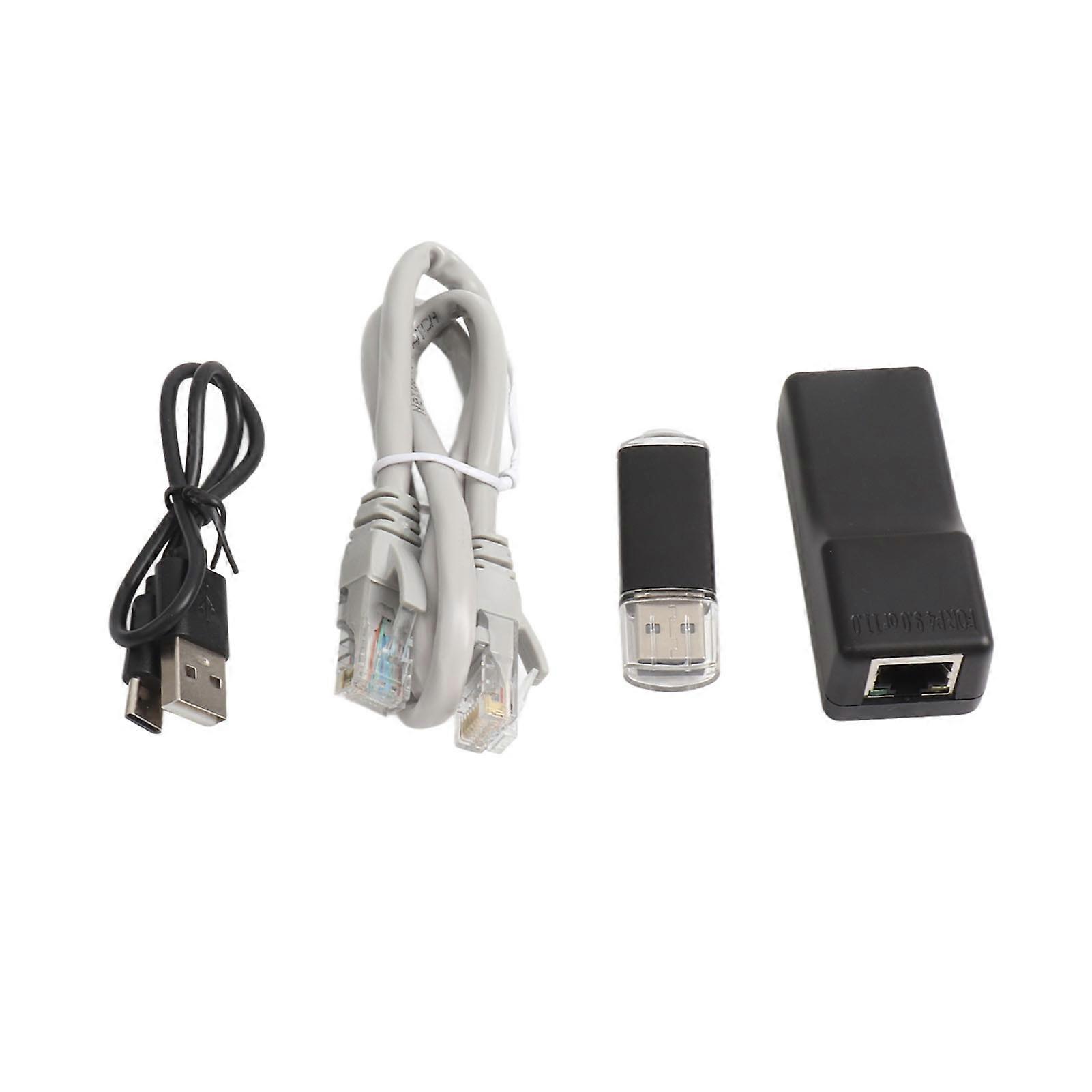 USB Flash Drive Adapter Seamless Connection Ethernet Port for JB Gaming Toolkit with Type-C Cable for FW 11.0 System