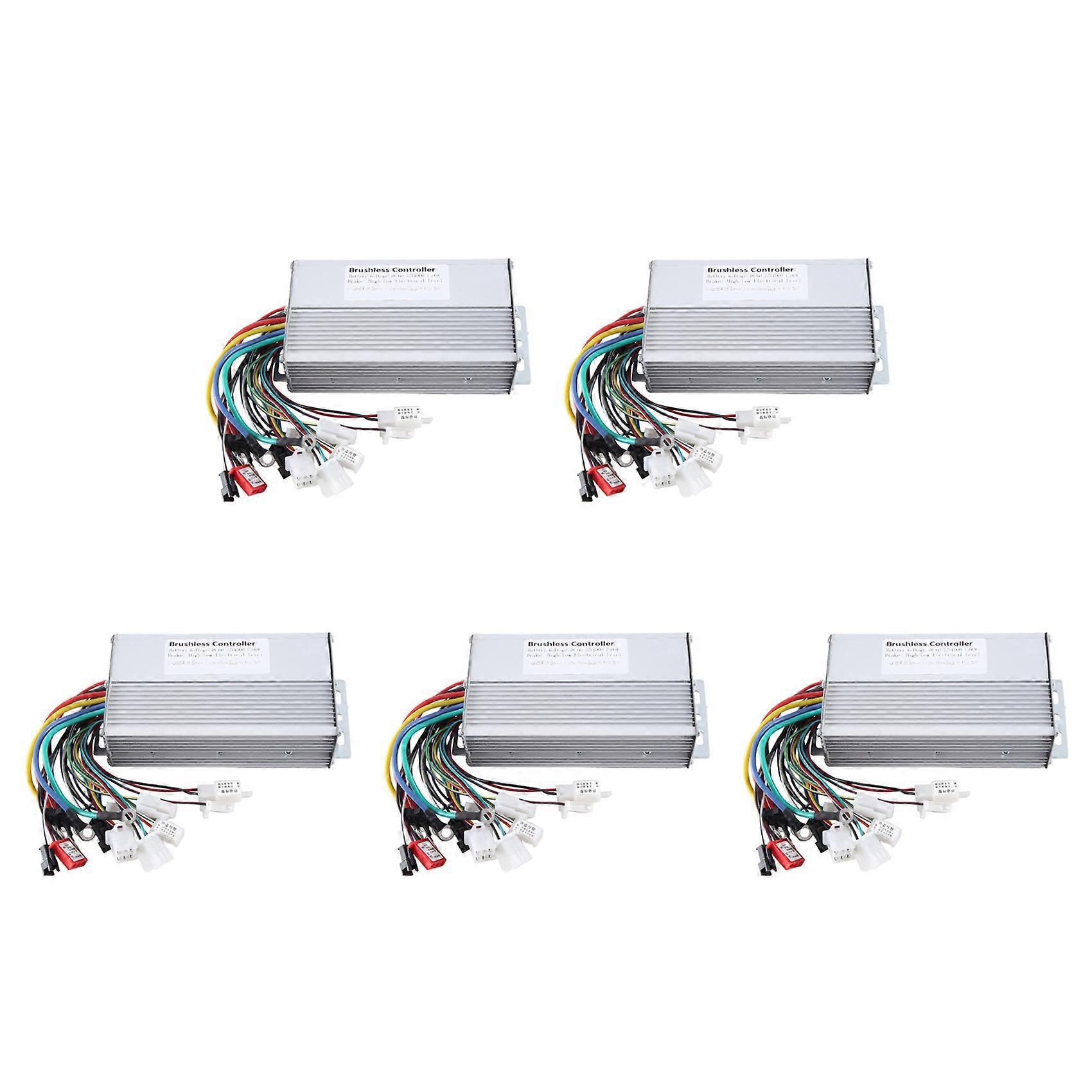 5X 48V 60V 64V 72V 1000W 1500W Electric Controller 12 Tube Dual Mode E-Bike Brushless Controller Spe