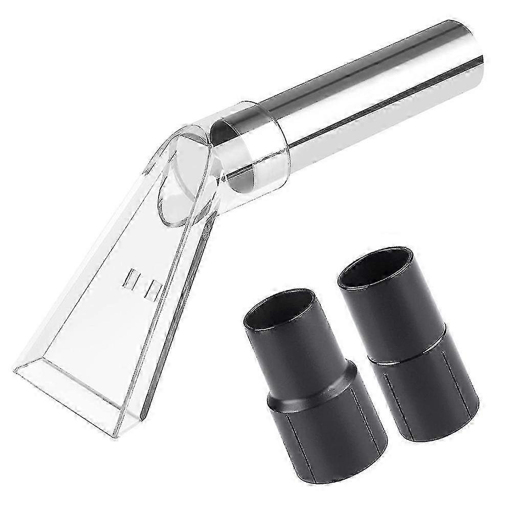 Multi-Function Detailing Tool for Carpet, Upholstery, Auto, and Home Cleaning with Clear Head and Vacuum Extraction