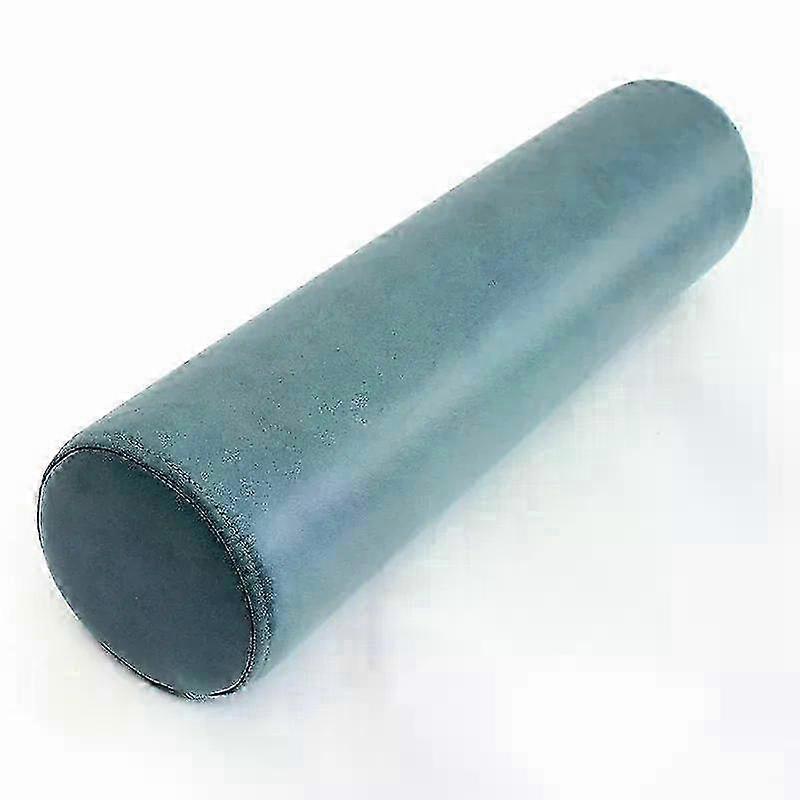 Almofada Lombar Cilíndrica para Sofá & Escritório, Azul, 12x40 Polegadas