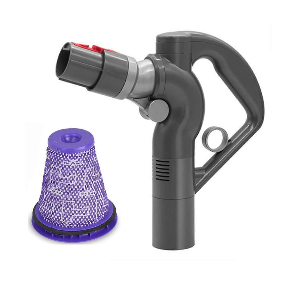 Bendable Wand Handle with Filter for Vacuum Attachment