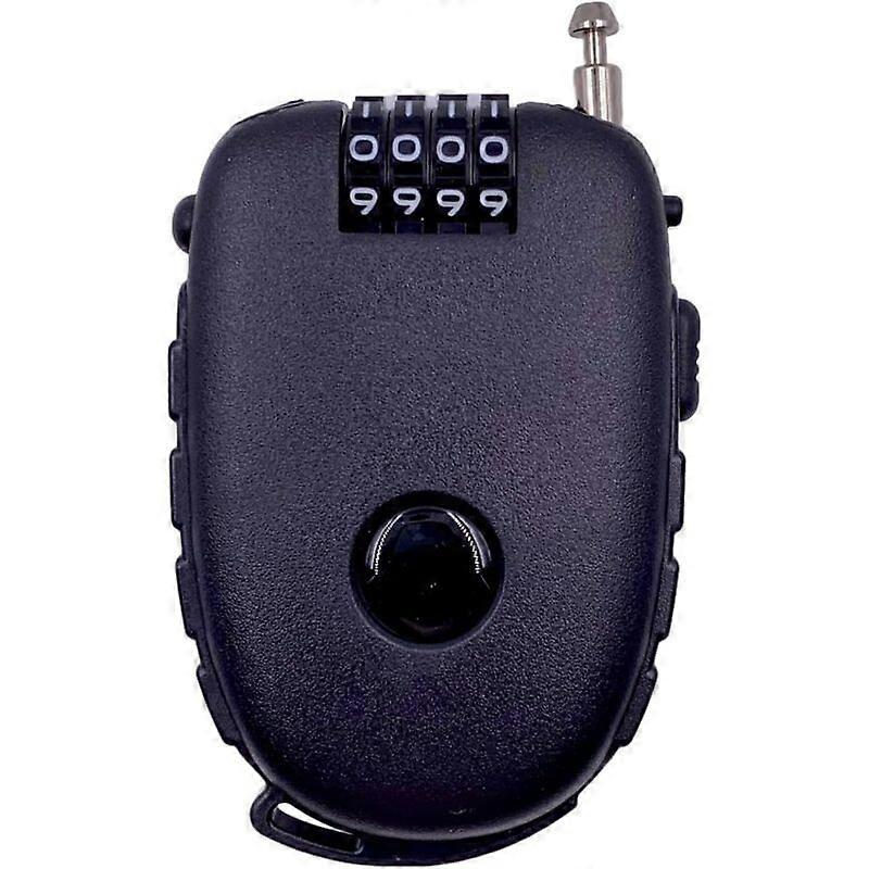 Bicycle Lock, Bicycle Lock, Cable Lock, Stroller Lock with 70cm Retractable Cable for Bicycle, Ski, Snowboard and Stroller