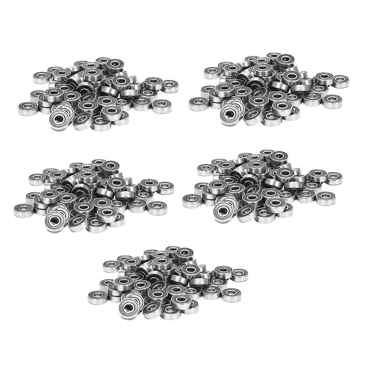 60Pcs/Set 608 Ball Bearing ABEC-5 8X22X7 mm Sealed Ball Bearings