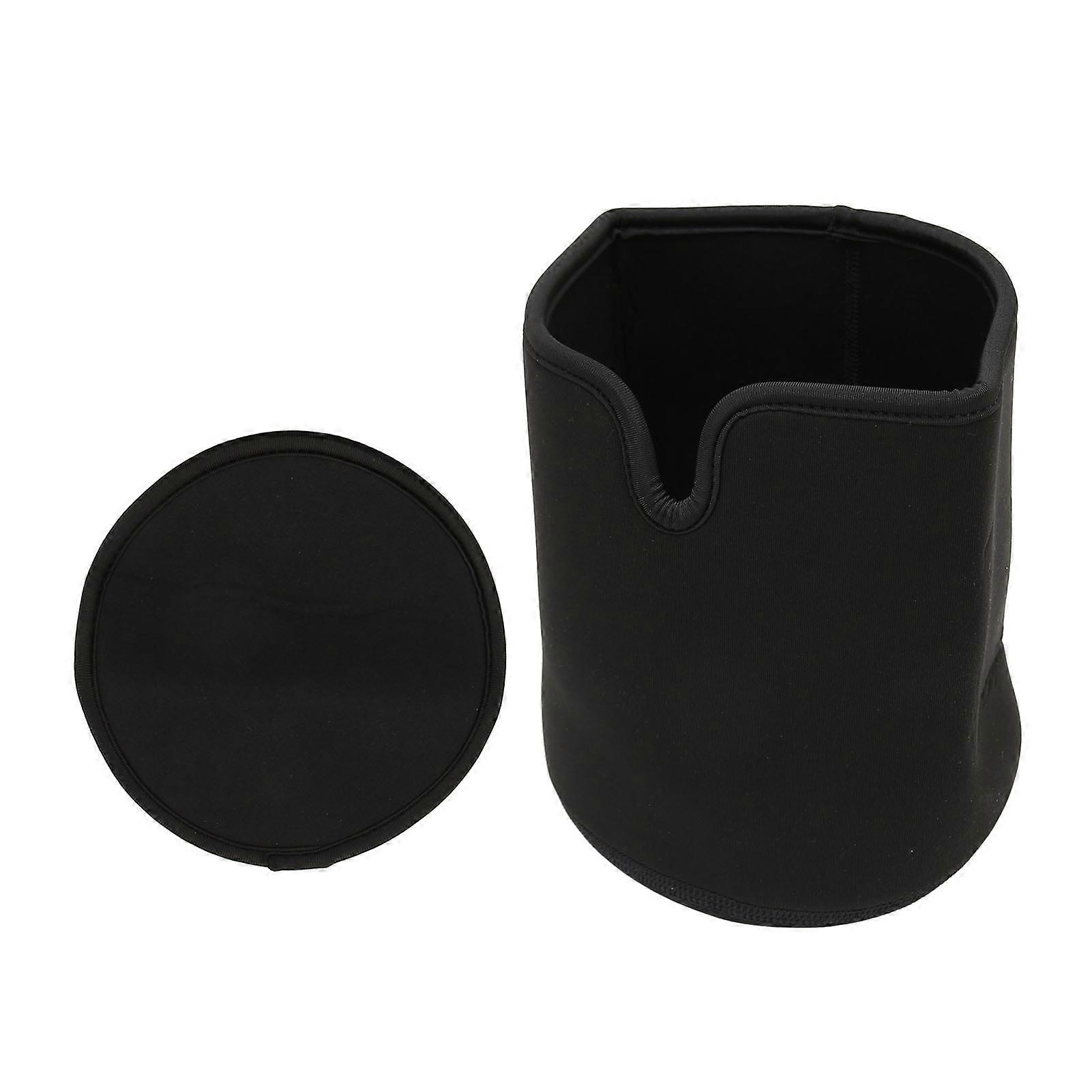 Housse de protection anti-poussière pour haut-parleur Homepod 1re génération 2e génération, noire, avec coussinet antidérapant