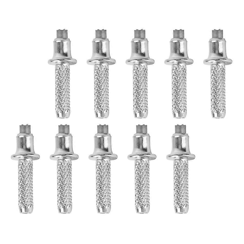 Alpenstock Stick Tips Replacement Trekking Pole Tips Compact Design For Walking Poles 10Pcs