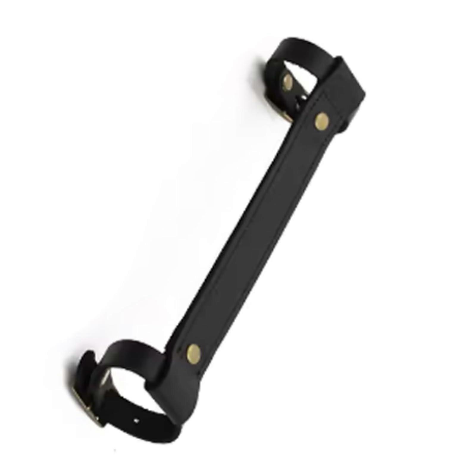 Durability of leather bicycle carrier strap frame bicycle lift strap for frequent cyclists and urban commuters Ref: 3412