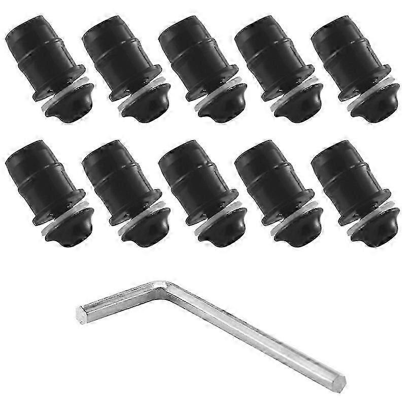 10pcs / set M5 Boulons Cycle Métrique Caoutchouc Écrous Creen Fing Cowl Pour A Boris