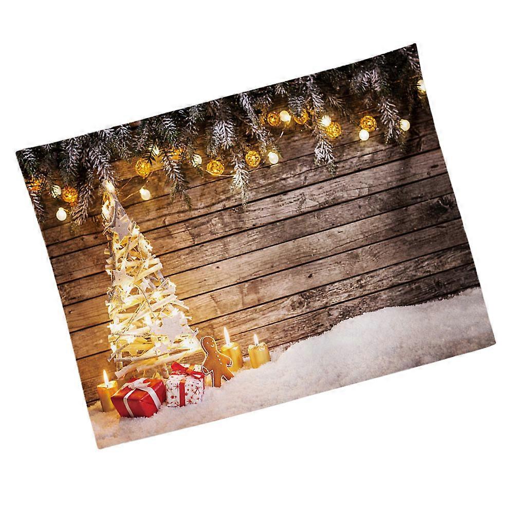 Hanging Home Decor Tapestry Rectangular Multi 200X150CM Polyester Elegant Christmas Decoration 1Pc
