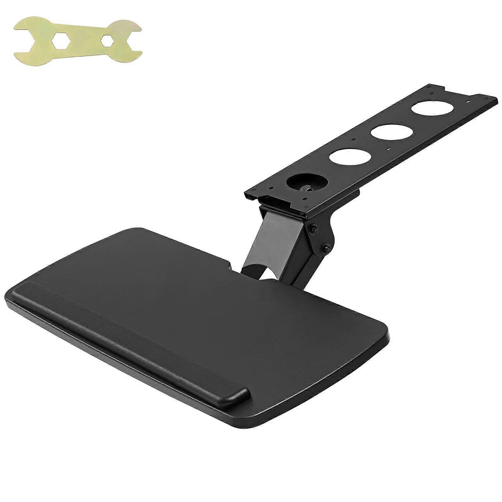 Keyboard Tray under Desk Adjustable Height, Large 25x9.8 inch for Typing in Home, Office Work