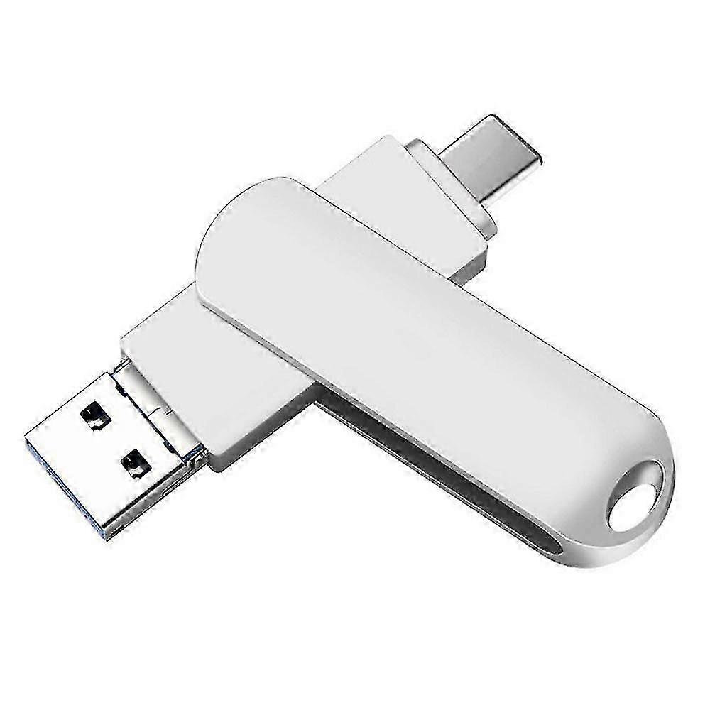 360 Rotating USB 3.0 Flash Drive - High-Speed Storage for Phones and Computers
